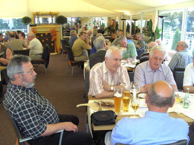 Mittwoch, 25.04.07. 4 Kollegen hatten sich im Hallerhof getroffen.