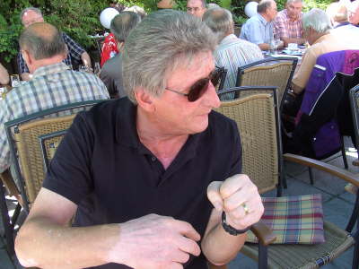 Mittwoch, 29.07.09. Treffen im H�ffer Hof im Biergarten