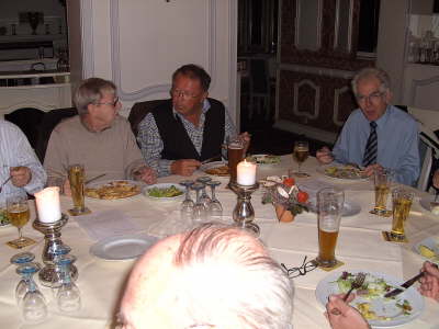 Donnerstag 29.10.09. Treffen im "Haus Pohle" mit Lotsi Hidveghe aus England.