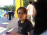 Freitag, 15.08.08. Peking. Chinesin an der Judo Sporthalle